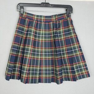 Y2K Rampage Women's‎ Size S Pleated Plaid Mini Skirt School Girl Preppy Academia
